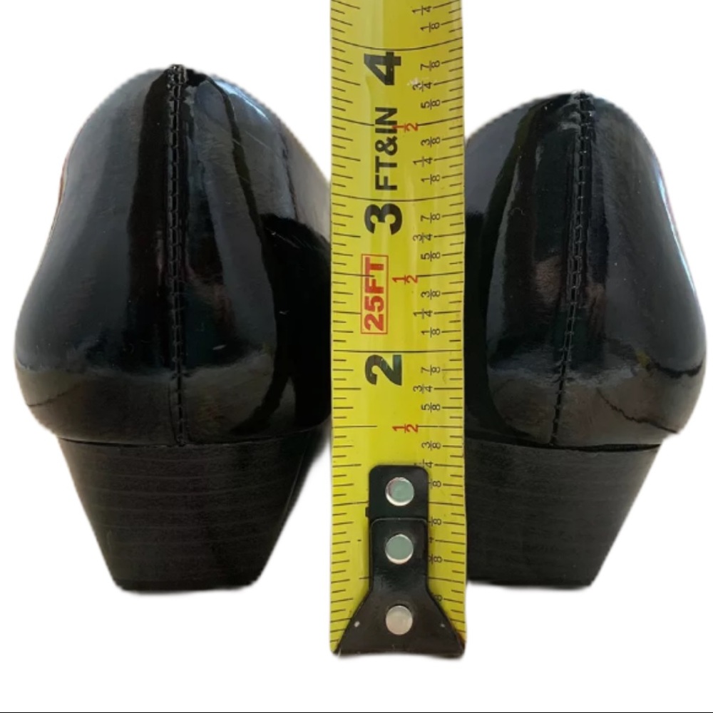🎀 CL by Laundry “Marcie” Black Patent Wedge - Picture 10 of 13